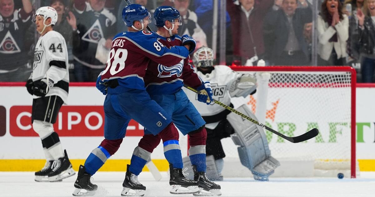 Kings Fall Short in Game 1 Against the Avalanche
