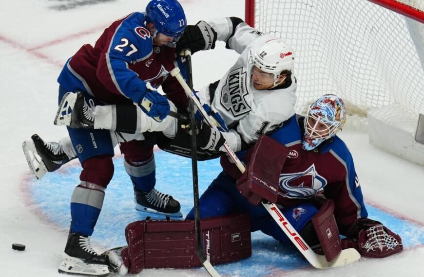 Kings Fall to Avalanche in Overtime After Letting Late Game 2 Lead Slip Away