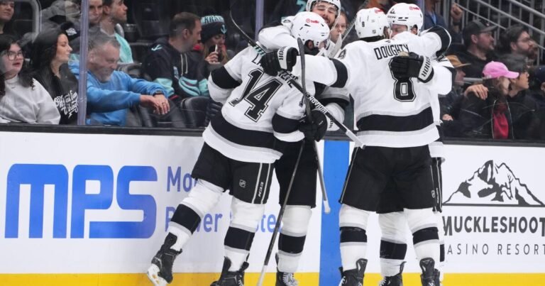 Kings Secure Playoff Berth with Victory Against Kraken