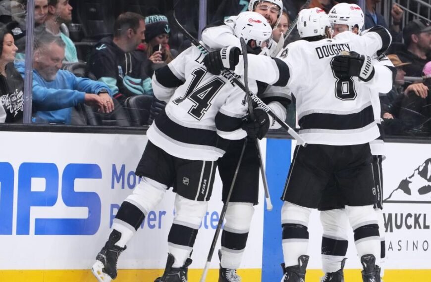 Kings Secure Playoff Berth with Victory Against Kraken