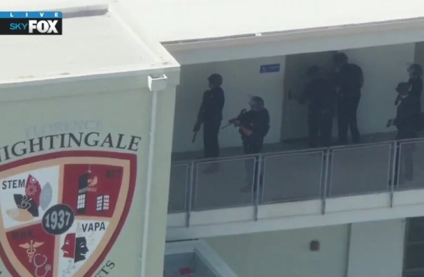 LAPD Investigates Armed Suspects Near Cypress Park Middle School