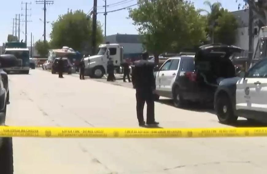 LAPD Officer Involved in Dog Shooting During Pacoima Cleanup Effort