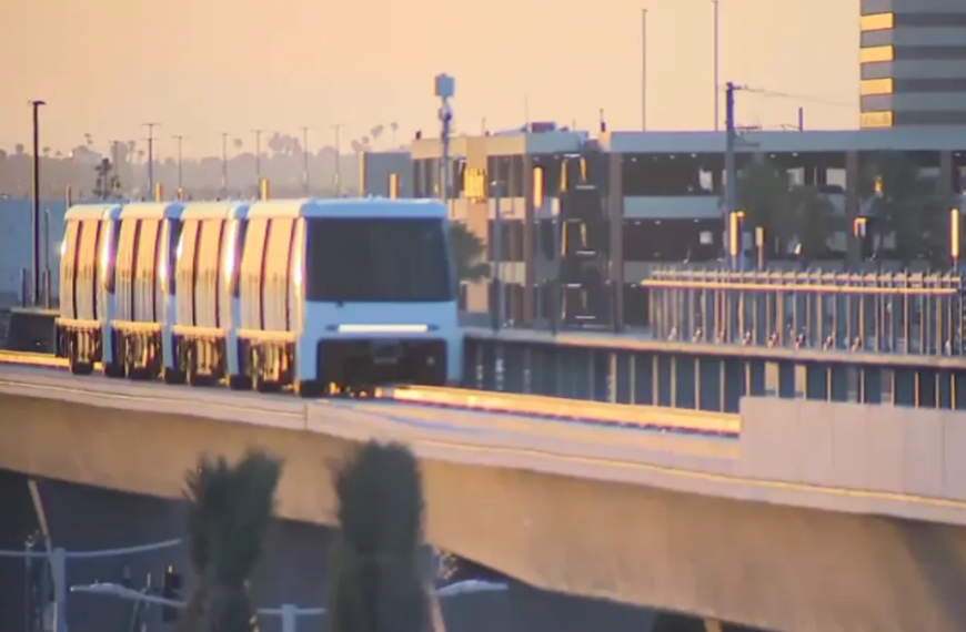 LAX SkyLink Automated People Mover Starts Testing Phase