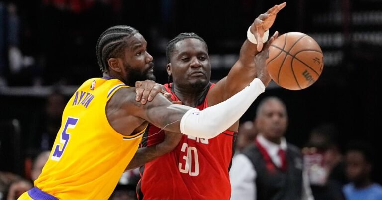 Lakers Focus on Rebounding as They Gear Up for Playoff Showdown with Rockets