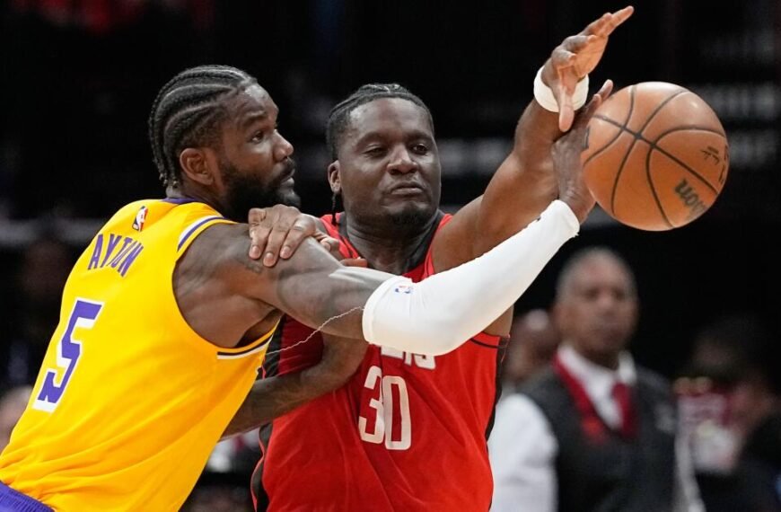 Lakers Focus on Rebounding as They Gear Up for Playoff Showdown with Rockets
