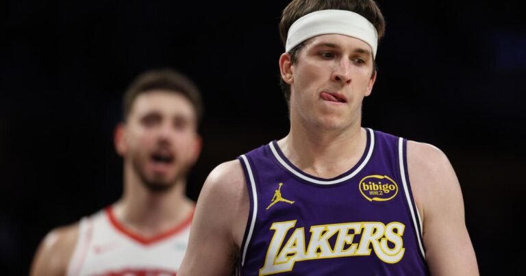 Lakers Welcome Austin Reaves Back but Fall Short in Game 5 Against Rockets