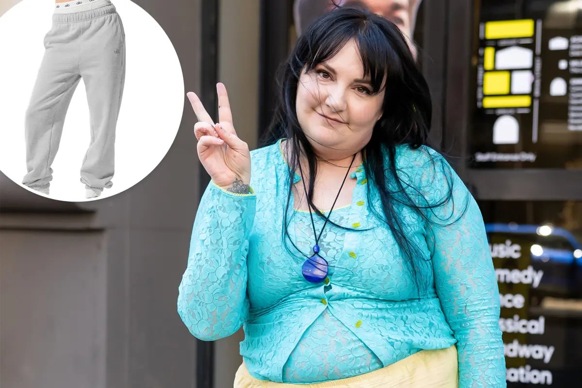 Lena Dunham Has Been Living in These Comfortable Sweatpants Every Night for a Year