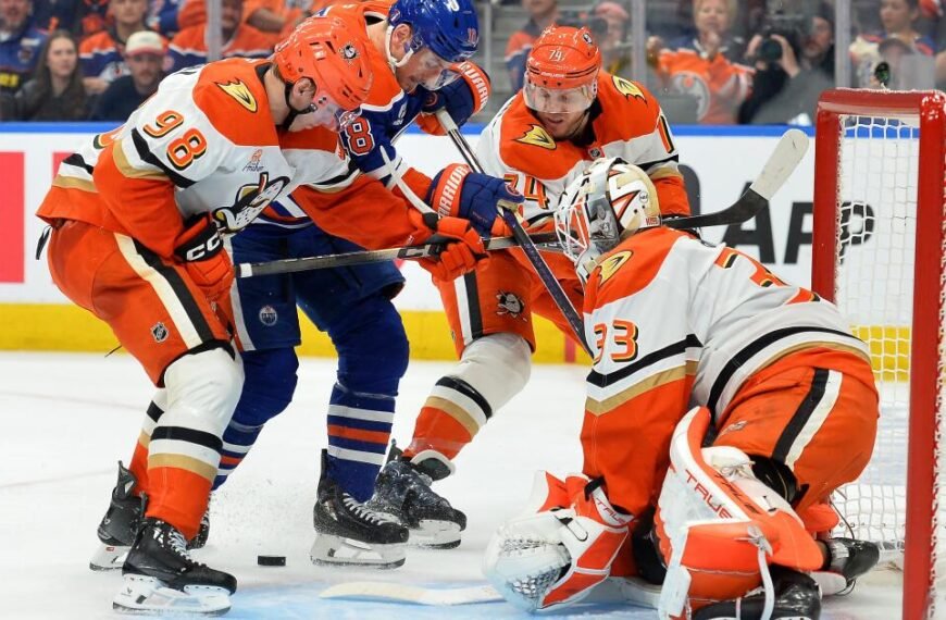 Leon Draisaitl Leads the Oilers to Victory Over the Ducks, Setting Up a Game 6 Showdown