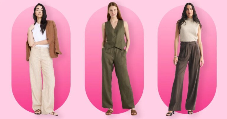 Light and Breezy Linen Work Pants You’ll Love This Spring and Summer Starting at Just $8