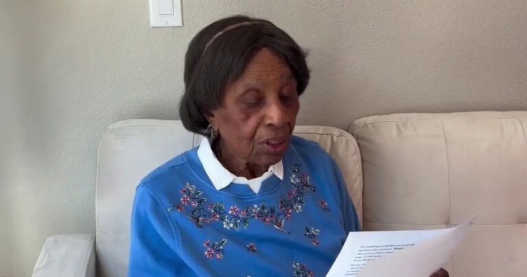 Local Hero Ms. Lou Celebrates Her 98th Birthday After Surviving the Palisades Fire
