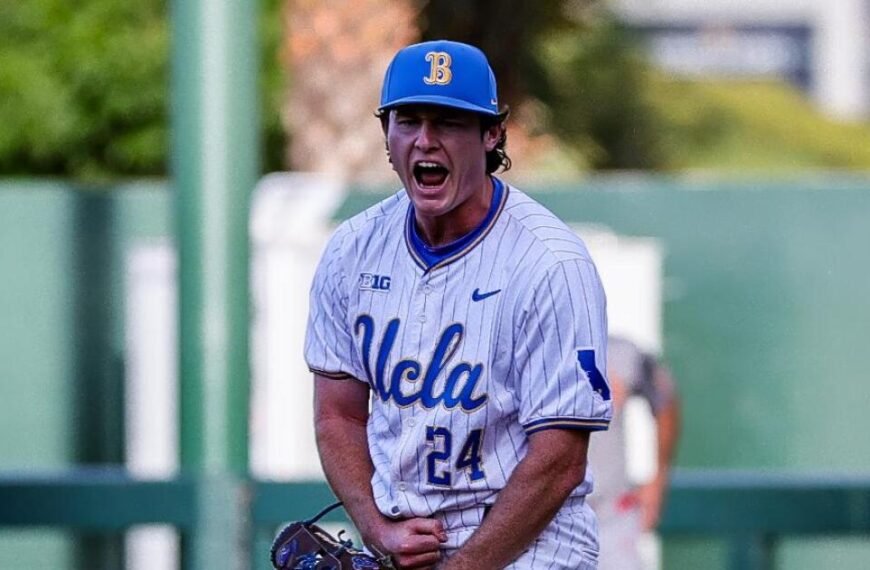 Logan Reddemann Shines with 18 Strikeouts as No. 1 UCLA Secures a 14-Inning Victory Against Rutgers