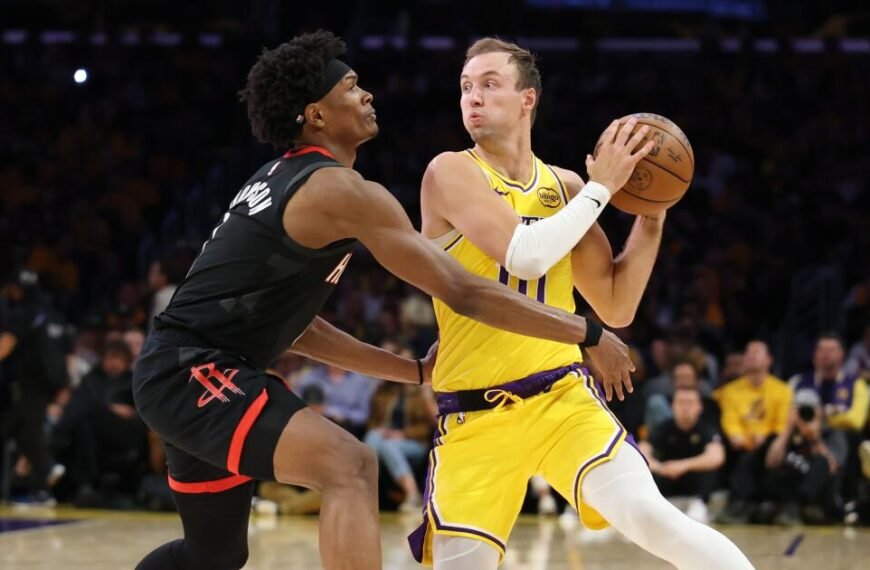 Luke Kennard Brings a Spark of Luka Magic as the Lakers Down the Rockets