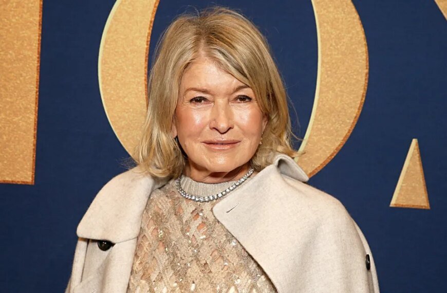 Martha Stewart's Stylish Spring Look Features a Chic Striped Sweater Perfect for Any Setting