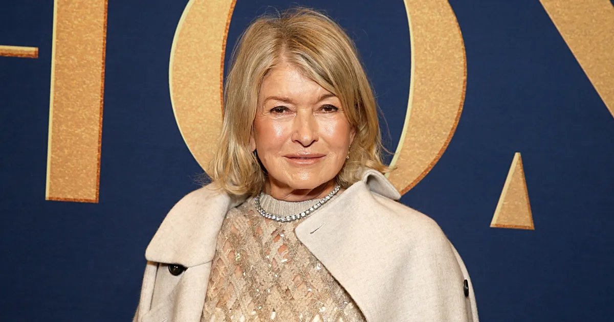 Martha Stewart's Stylish Spring Look Features a Chic Striped Sweater Perfect for Any Setting