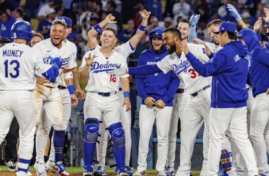 Max Muncy Celebrates a Three-Homer Game with a Memorable Walk-Off for the Dodgers