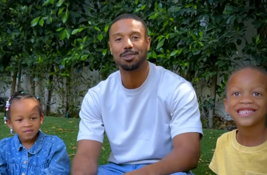 Michael B. Jordan Teams Up with His Niece and Nephew for a First Look at Netflix's Animated Film "Swapped"