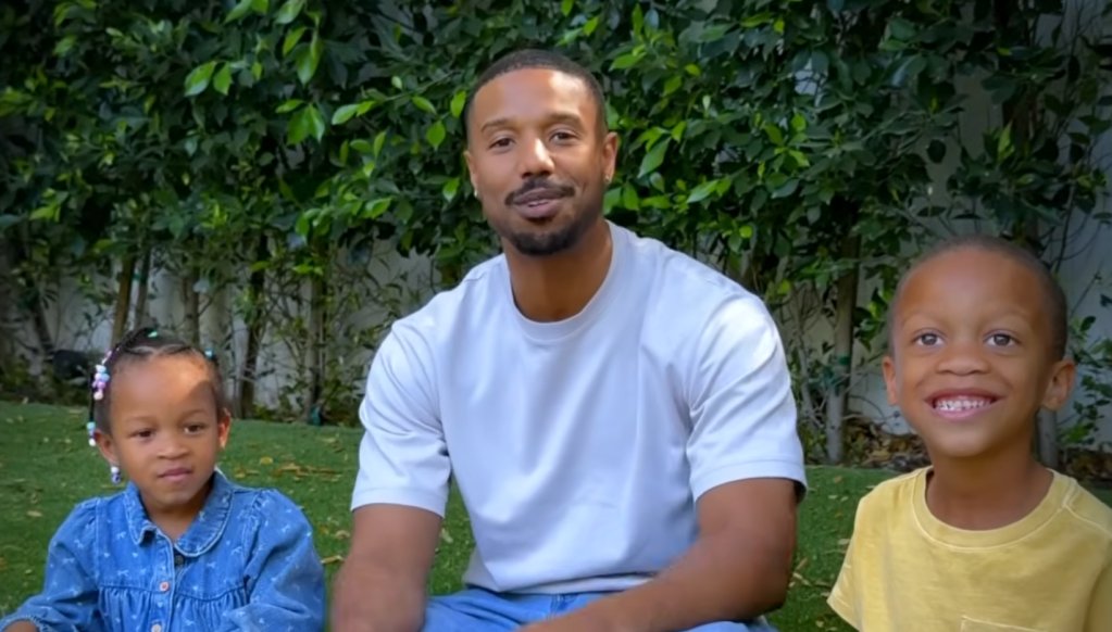 Michael B. Jordan Teams Up with His Niece and Nephew for a First Look at Netflix's Animated Film "Swapped"