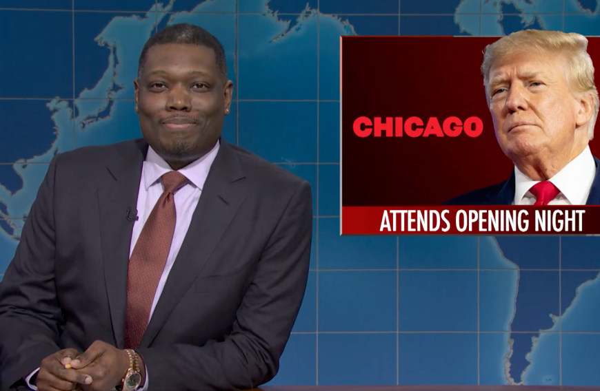 Michael Che on Trump’s Theater Visit: "What's the Worst That Could Happen?" at Chicago’s Opening Night