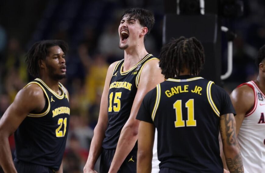 Michigan secures victory over Arizona to face Connecticut in the national championship game