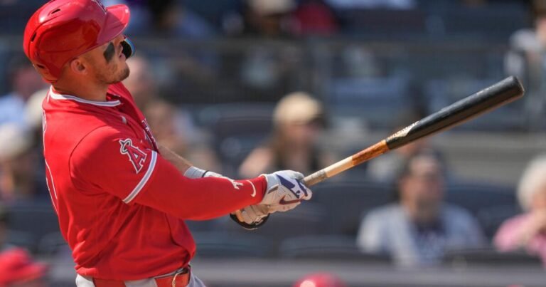 Mike Trout Hits Another Home Run as Angels Dominate the Yankees