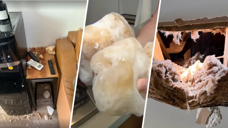 Mysterious Ice Chunk Falls Through Roof of Whittier ADU: What Happened?