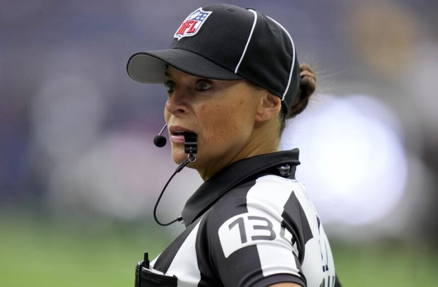 NFL's First Female Official Shares Experience of Gender Discrimination and Harassment in Lawsuit