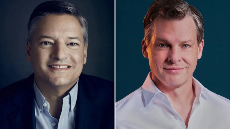 Netflix Co-CEOs Ted Sarandos and Greg Peters Experience Pay Decrease in 2025, Yet Each Earns Over $53 Million