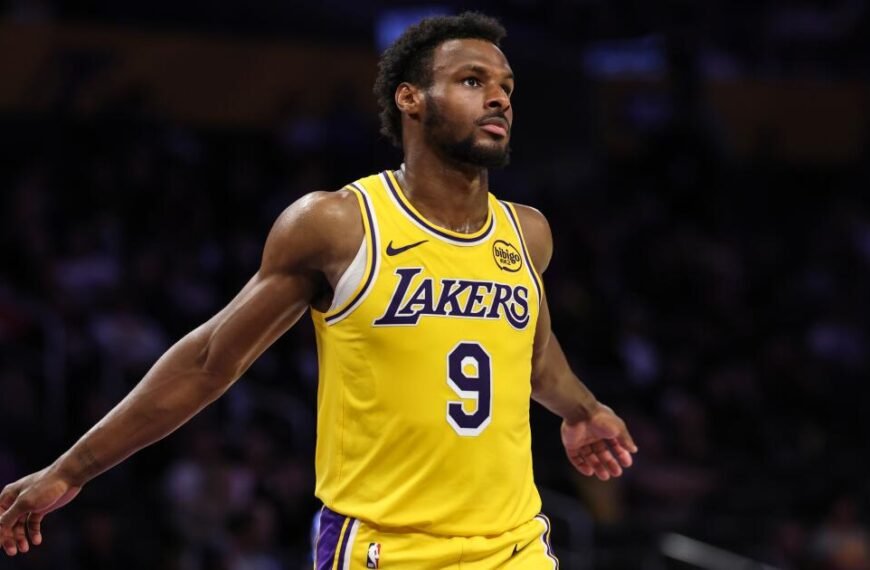 Nike's Trademark Application for Bronny James' ‘b9’ Logo Gets Rejected: What Happened?