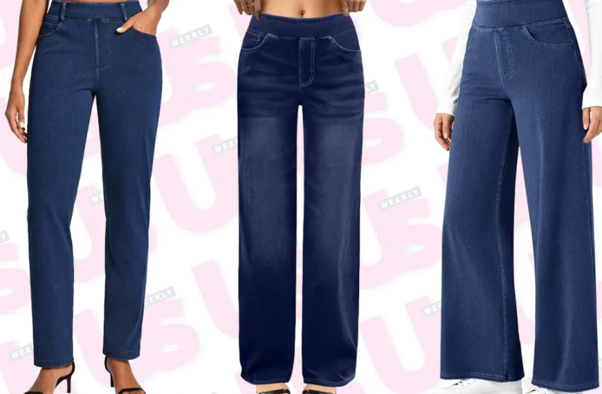 Petite-Friendly Sweatpants That Look Like Jeans for Only $13