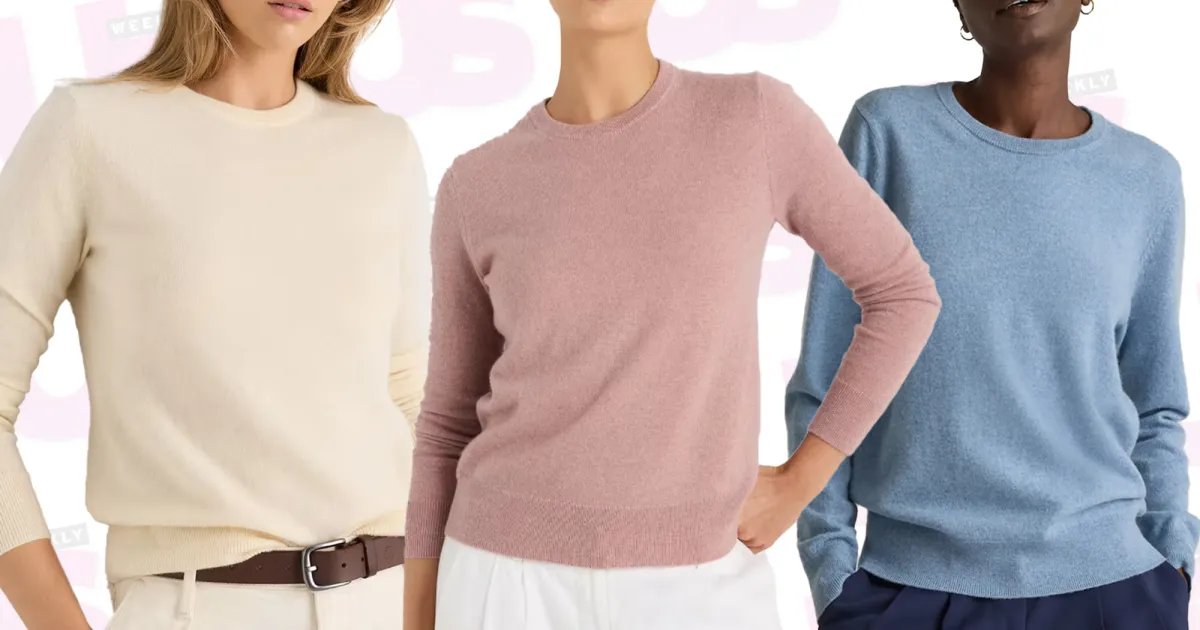 Quince's Popular Cashmere Sweater Is Now Available in 2 New Spring Colors—Don’t Miss Out!