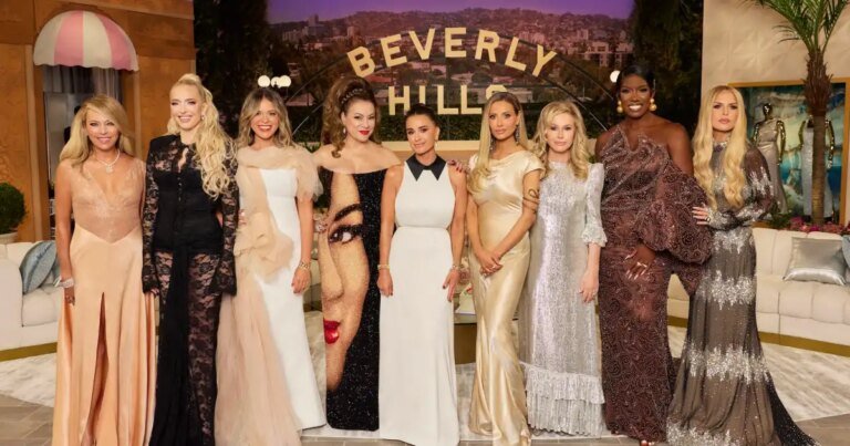 RHOBH Cast Shines in Dazzling Looks at Season 15 Reunion, Featuring a 74-Pound Dress and More
