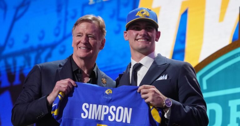 Rams Select Ty Simpson as the Future Quarterback After Matthew Stafford