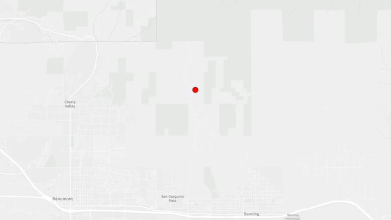 Riverside County Experiences 3.3-Magnitude Earthquake