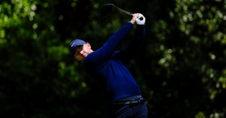Rory McIlroy Thrives in Challenging Conditions to Join Masters Lead