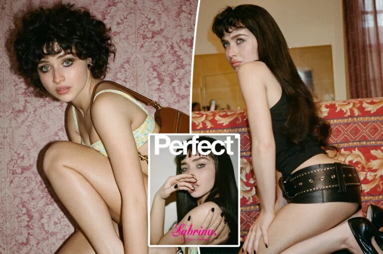 Sabrina Carpenter Looks Stunning as a Brunette on the Cover of Perfect