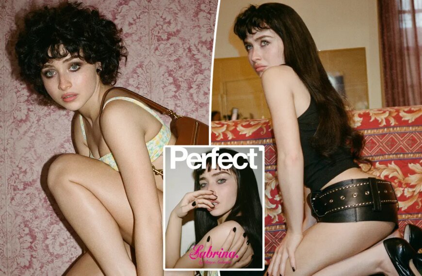 Sabrina Carpenter Looks Stunning as a Brunette on the Cover of Perfect