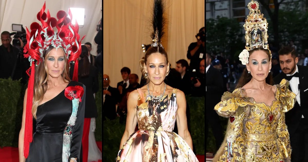 Sarah Jessica Parker's Journey Through Met Gala Fashion: From Thrift Finds to High Fashion