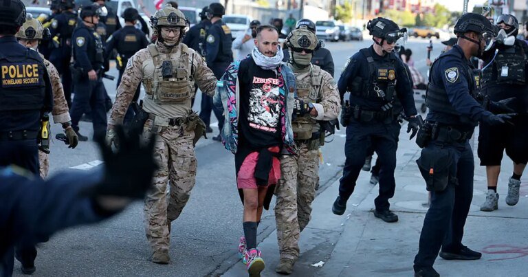 Several Arrests in Downtown LA Following Anti-ICE Protest Involving Sex Toys