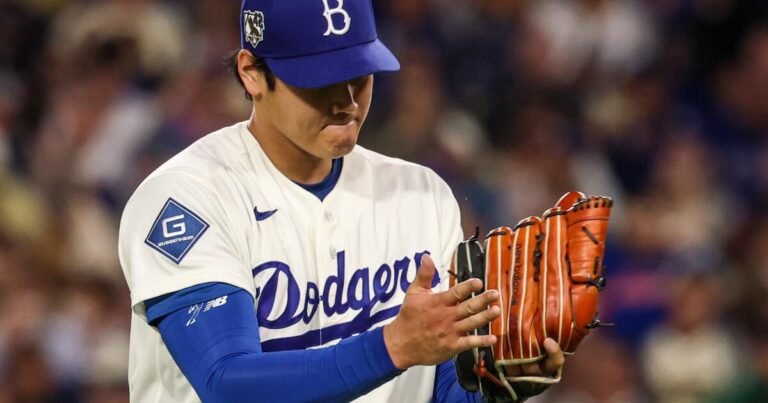 Shohei Ohtani Takes a Break as He Helps the Dodgers Secure a Win
