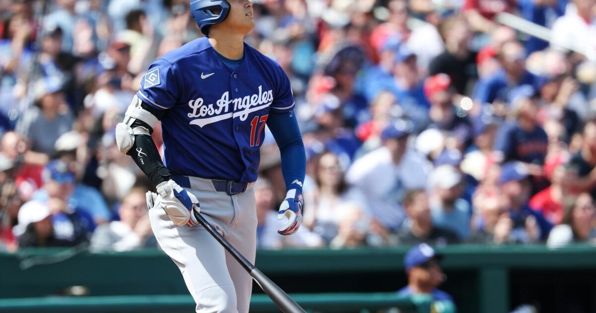 Shohei Ohtani's First Home Run of the Season Ignites a Big Night for the Dodgers’ Offense