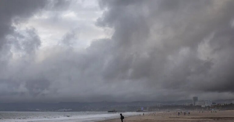 Spring Storm Brings Light Rain and Winds to Southern California