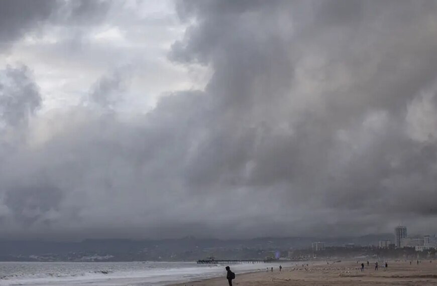 Spring Storm Brings Light Rain and Winds to Southern California