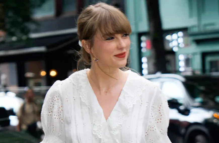 Taylor Swift Nails the Spring White Satin Skirt Look Without Feeling Bridal