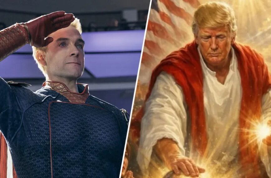 The Boys Creator Reflects on How Trump’s AI Jesus Post Changed Views on Homelander’s God Complex