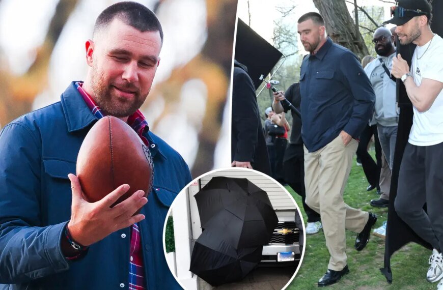 Travis Kelce Begins His Journey with Tommy Hilfiger, Joined by Taylor Swift