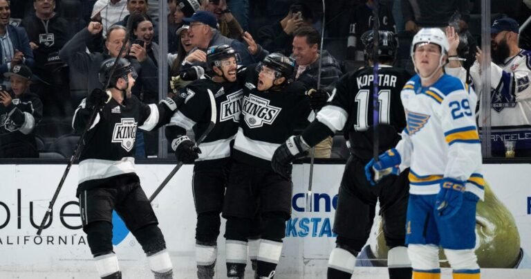Trevor Moore's Overtime Goal Helps Kings Secure Wild-Card Position