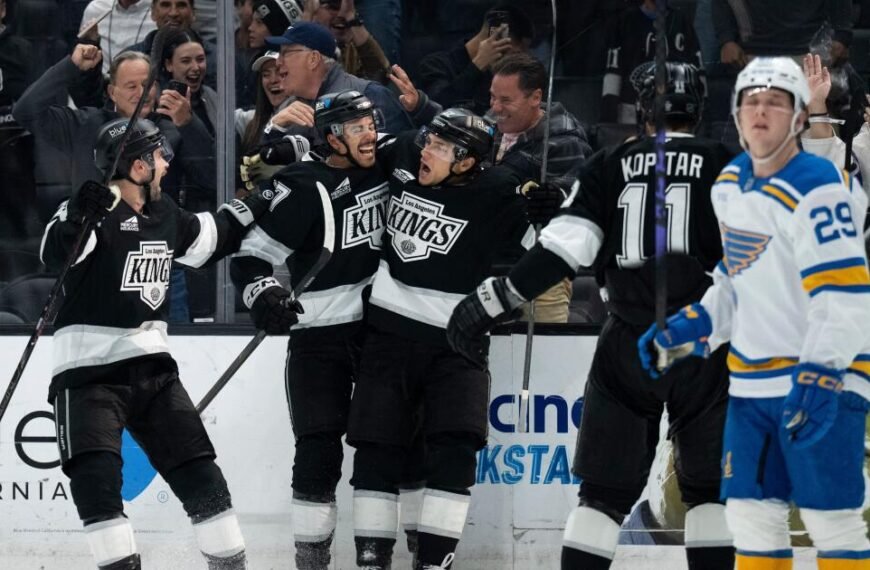 Trevor Moore's Overtime Goal Helps Kings Secure Wild-Card Position
