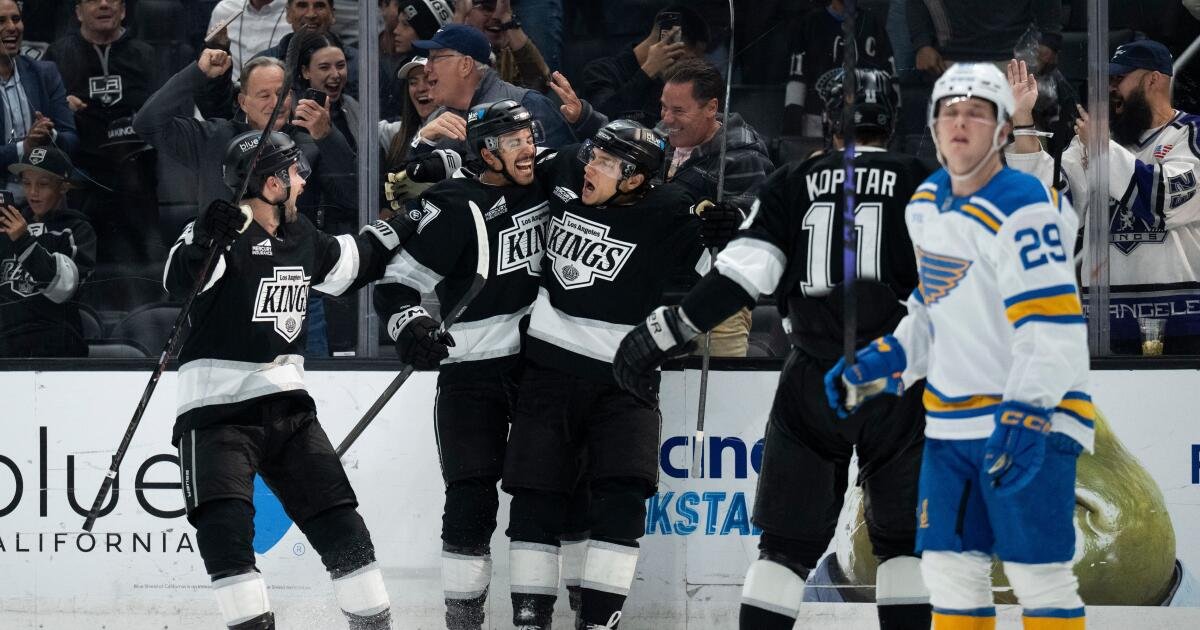 Trevor Moore's Overtime Goal Helps Kings Secure Wild-Card Position