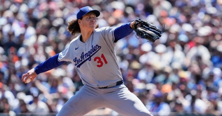 Tyler Glasnow Leads Dodgers to Victory with Eight Scoreless Innings Against Giants