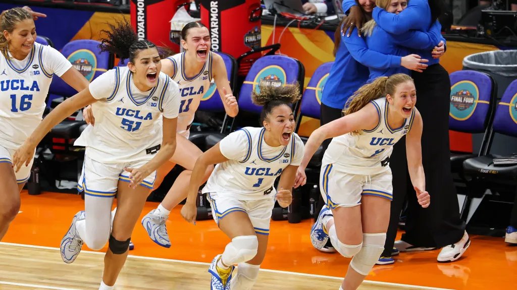 UCLA Celebrates Historic Win Against South Carolina for Their First NCAA Women's Basketball Championship
